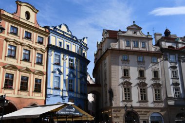 PRAG, CZECH CUBLIC - 9 Temmuz 2022 'de Çek Cumhuriyeti' nin Prag kentinde görüldü..