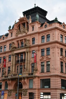 PRAG, CZECH CUBLIC - 9 Temmuz 2022 'de Çek Cumhuriyeti' nin Prag kentinde görüldü..