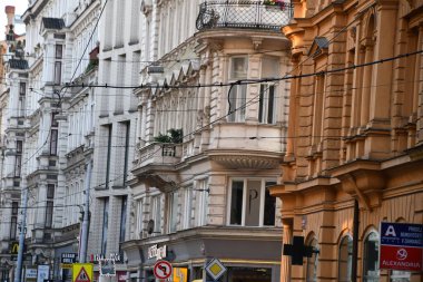 PRAG, CZECH CUBLIC - 9 Temmuz 2022 'de Çek Cumhuriyeti' nin Prag kentinde görüldü..