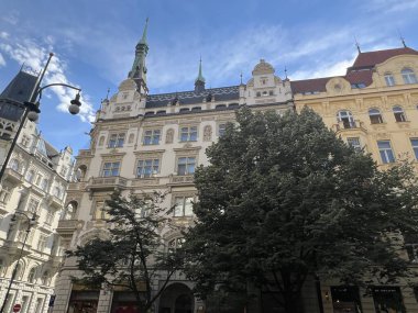 PRAG, CZECH CUBLIC - 9 Temmuz 2022 'de Çek Cumhuriyeti' nin Prag kentinde görüldü..