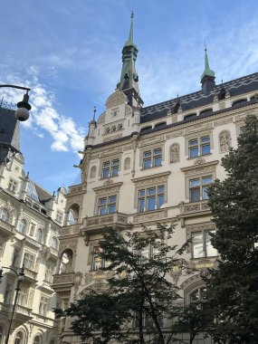 PRAG, CZECH CUBLIC - 9 Temmuz 2022 'de Çek Cumhuriyeti' nin Prag kentinde görüldü..