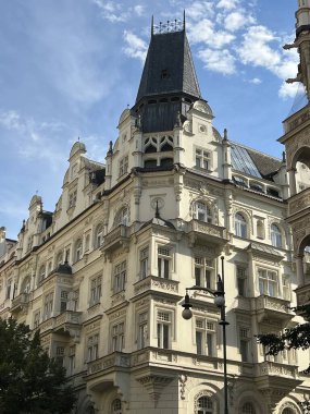 PRAG, CZECH CUBLIC - 9 Temmuz 2022 'de Çek Cumhuriyeti' nin Prag kentinde görüldü..