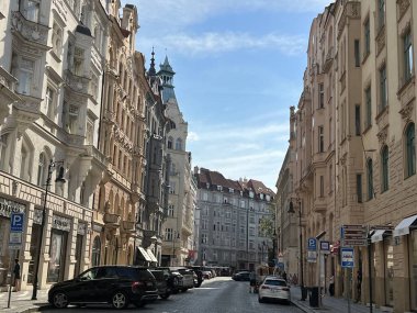 PRAG, CZECH CUBLIC - 9 Temmuz 2022 'de Çek Cumhuriyeti' nin Prag kentinde görüldü..