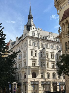 PRAG, CZECH CUBLIC - 9 Temmuz 2022 'de Çek Cumhuriyeti' nin Prag kentinde görüldü..