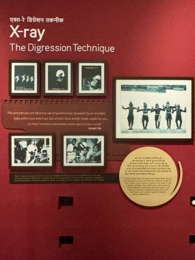 MUMBAI, INDIA - 21 Şubat: Teknoloji, Yaratıcılık ve Hint Sineması 21 Şubat 2024 'te Hindistan' ın Mumbai kentindeki Hint Sineması Ulusal Müzesi 'nde sergilenmektedir..