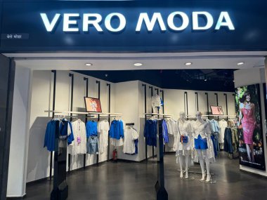 MUMBAI, INDIA - FEB 23: Vero Moda store at Phoenix Marketcity Mall in the Kurla area of Mumbai, India, as seen on Feb 23, 2024. clipart