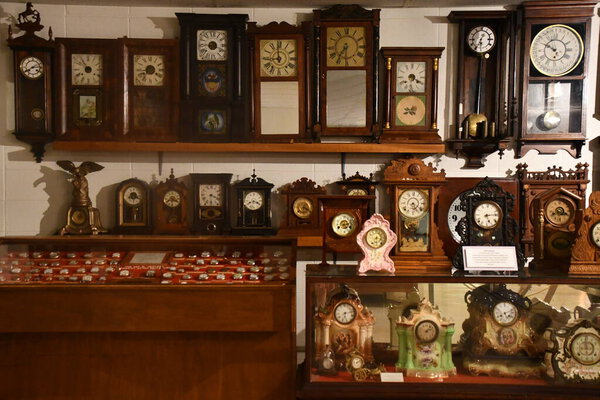 HOLLISTER, MO - JUL 6: Ralph Foster Museum at College of the Ozark in Branson, Missouri, as seen on July 6, 2023.