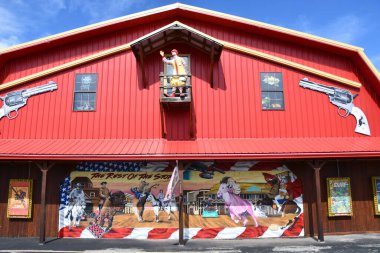 Branson, Missouri 'deki BECK Branson Müzeleri (Worlds Larest Toy Museum Complex) 1 Temmuz 2023' te görüldü..