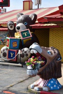 Branson, Missouri 'deki BECK Branson Müzeleri (Worlds Larest Toy Museum Complex) 1 Temmuz 2023' te görüldü..