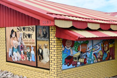 Branson, Missouri 'deki BECK Branson Müzeleri (Worlds Larest Toy Museum Complex) 1 Temmuz 2023' te görüldü..