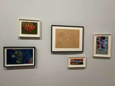 NEW YORK New York - 14 Ocak 2024 'te Whitney Sanat Müzesi' nde Ruth Asawa 'nın 