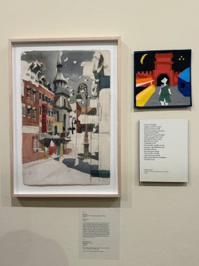 New York City 'deki Çin Mahallesi Müzesi' nde 30 Mart 2023 'te görülen 5 Çin Mahallesi Duygusu.