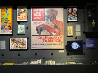 NEW YORK NY - 30 Mart 2023 'te görüldüğü gibi, New York' taki Çin Müzesi 'nde sergi.