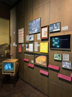 NEW YORK NY - 30 Mart 2023 'te görüldüğü gibi, New York' taki Çin Müzesi 'nde sergi.