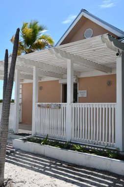 PROVIDENCIALES, TCI - 16 Nisan 2024 'te Türkler ve Caicos Ulusal Müzesi, Providenciales, Turks ve Caicos Adaları' nda.