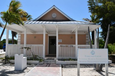 PROVIDENCIALES, TCI - 16 Nisan 2024 'te Türkler ve Caicos Ulusal Müzesi, Providenciales, Turks ve Caicos Adaları' nda.