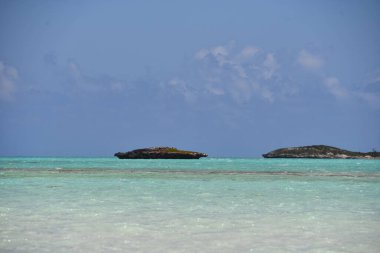 Turks ve Caicos Adalarındaki Bambarra Plajı