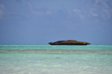 Turks ve Caicos Adalarındaki Bambarra Plajı