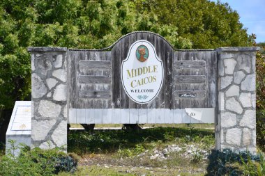 MIDDLE CAICOS, TCI - 20 Nisan 2024 'te görüldüğü üzere, Turks ve Caicos Adalarındaki Orta Caicos İmza' ya hoş geldiniz..