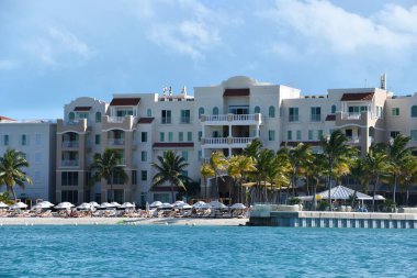 Providenciales 'ten Turks & Caicos Adaları' ndaki Kuzey Caicos Feribotu 'na