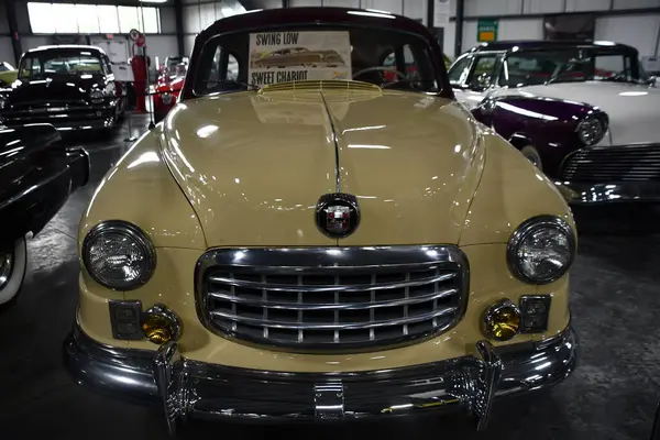 stock image BRANSON, MO - JUL 10: Auto exhibit at the Branson Auto and Farm Museum, as seen on July 10, 2023.