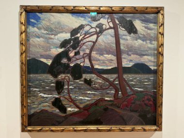 TORONTO, CANADA - 26 Mayıs 2024 'te Kanada' nın Toronto kentindeki Ontario Sanat Galerisinde sergi.