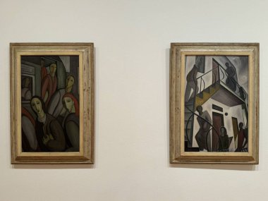 TORONTO, CANADA - 26 Mayıs 2024 'te Kanada' nın Toronto kentindeki Ontario Sanat Galerisinde sergi.