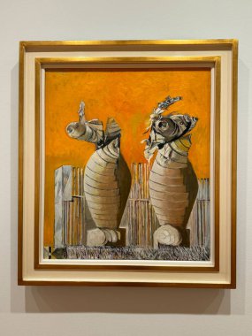 TORONTO, CANADA - 26 Mayıs 2024 'te Kanada' nın Toronto kentindeki Ontario Sanat Galerisinde sergi.