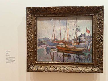 TORONTO, CANADA - 26 Mayıs 2024 'te Kanada' nın Toronto kentindeki Ontario Sanat Galerisinde sergi.