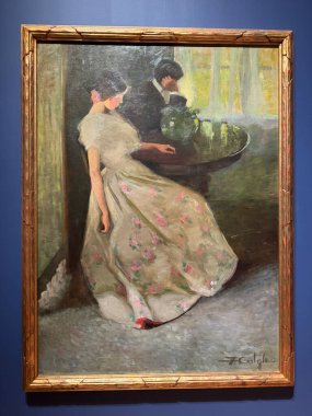 TORONTO, CANADA - 26 Mayıs 2024 'te Kanada' nın Toronto kentindeki Ontario Sanat Galerisinde sergi.