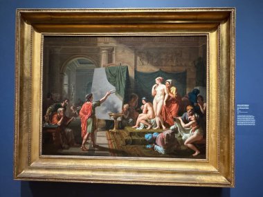 TORONTO, CANADA - 26 Mayıs 2024 'te Kanada' nın Toronto kentindeki Ontario Sanat Galerisinde sergi.