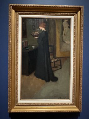 TORONTO, CANADA - 26 Mayıs 2024 'te Kanada' nın Toronto kentindeki Ontario Sanat Galerisinde sergi.