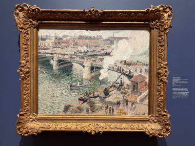 TORONTO, CANADA - 26 Mayıs 2024 'te Kanada' nın Toronto kentindeki Ontario Sanat Galerisinde sergi.