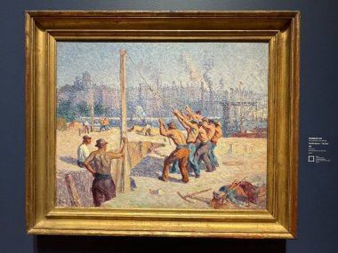 TORONTO, CANADA - 26 Mayıs 2024 'te Kanada' nın Toronto kentindeki Ontario Sanat Galerisinde sergi.