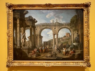 TORONTO, CANADA - 26 Mayıs 2024 'te Kanada' nın Toronto kentindeki Ontario Sanat Galerisinde sergi.