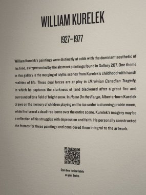 TORONTO, CANADA - 26 Mayıs 2024 'te Kanada' nın Toronto kentindeki Ontario Sanat Galerisinde sergi.