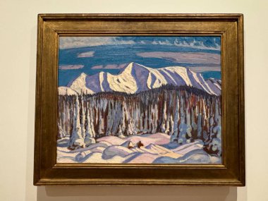 TORONTO, CANADA - 26 Mayıs 2024 'te Kanada' nın Toronto kentindeki Ontario Sanat Galerisinde sergi.