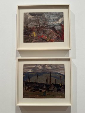 TORONTO, CANADA - 26 Mayıs 2024 'te Kanada' nın Toronto kentindeki Ontario Sanat Galerisinde sergi.