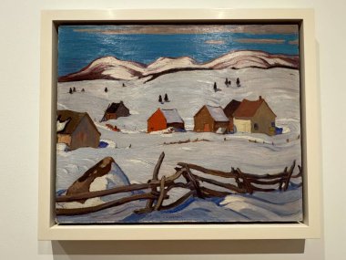 TORONTO, CANADA - 26 Mayıs 2024 'te Kanada' nın Toronto kentindeki Ontario Sanat Galerisinde sergi.