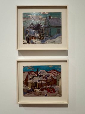 TORONTO, CANADA - 26 Mayıs 2024 'te Kanada' nın Toronto kentindeki Ontario Sanat Galerisinde sergi.