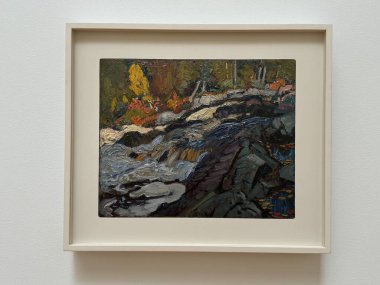 TORONTO, CANADA - 26 Mayıs 2024 'te Kanada' nın Toronto kentindeki Ontario Sanat Galerisinde sergi.