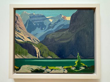 TORONTO, CANADA - 26 Mayıs 2024 'te Kanada' nın Toronto kentindeki Ontario Sanat Galerisinde sergi.