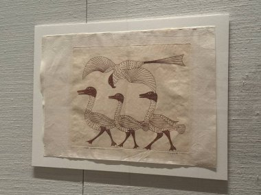 TORONTO, CANADA - 26 Mayıs 2024 'te Kanada' nın Toronto kentindeki Ontario Sanat Galerisinde sergi.