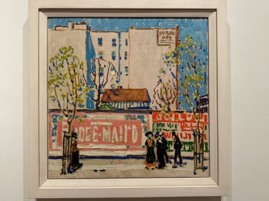 TORONTO, CANADA - 26 Mayıs 2024 'te Kanada' nın Toronto kentindeki Ontario Sanat Galerisinde sergi.