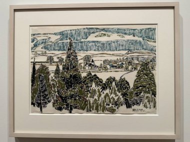 TORONTO, CANADA - 26 Mayıs 2024 'te Kanada' nın Toronto kentindeki Ontario Sanat Galerisinde sergi.