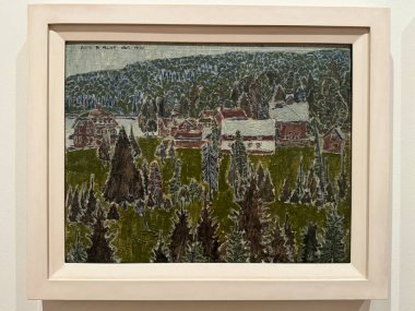 TORONTO, CANADA - 26 Mayıs 2024 'te Kanada' nın Toronto kentindeki Ontario Sanat Galerisinde sergi.