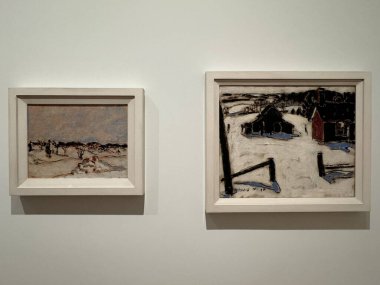 TORONTO, CANADA - 26 Mayıs 2024 'te Kanada' nın Toronto kentindeki Ontario Sanat Galerisinde sergi.