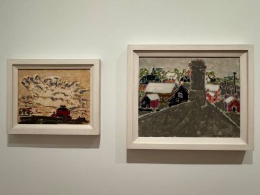 TORONTO, CANADA - 26 Mayıs 2024 'te Kanada' nın Toronto kentindeki Ontario Sanat Galerisinde sergi.