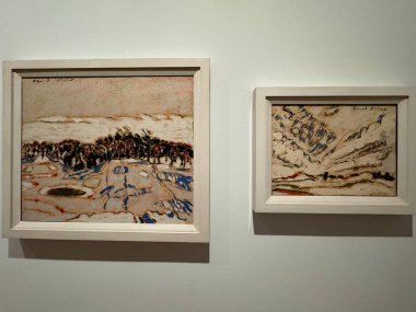 TORONTO, CANADA - 26 Mayıs 2024 'te Kanada' nın Toronto kentindeki Ontario Sanat Galerisinde sergi.