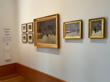 TORONTO, CANADA - 26 Mayıs 2024 'te Kanada' nın Toronto kentindeki Ontario Sanat Galerisinde sergi.